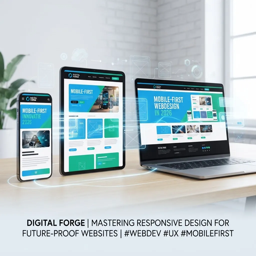 Mobile-First Webdesign: De Standaard voor 2026