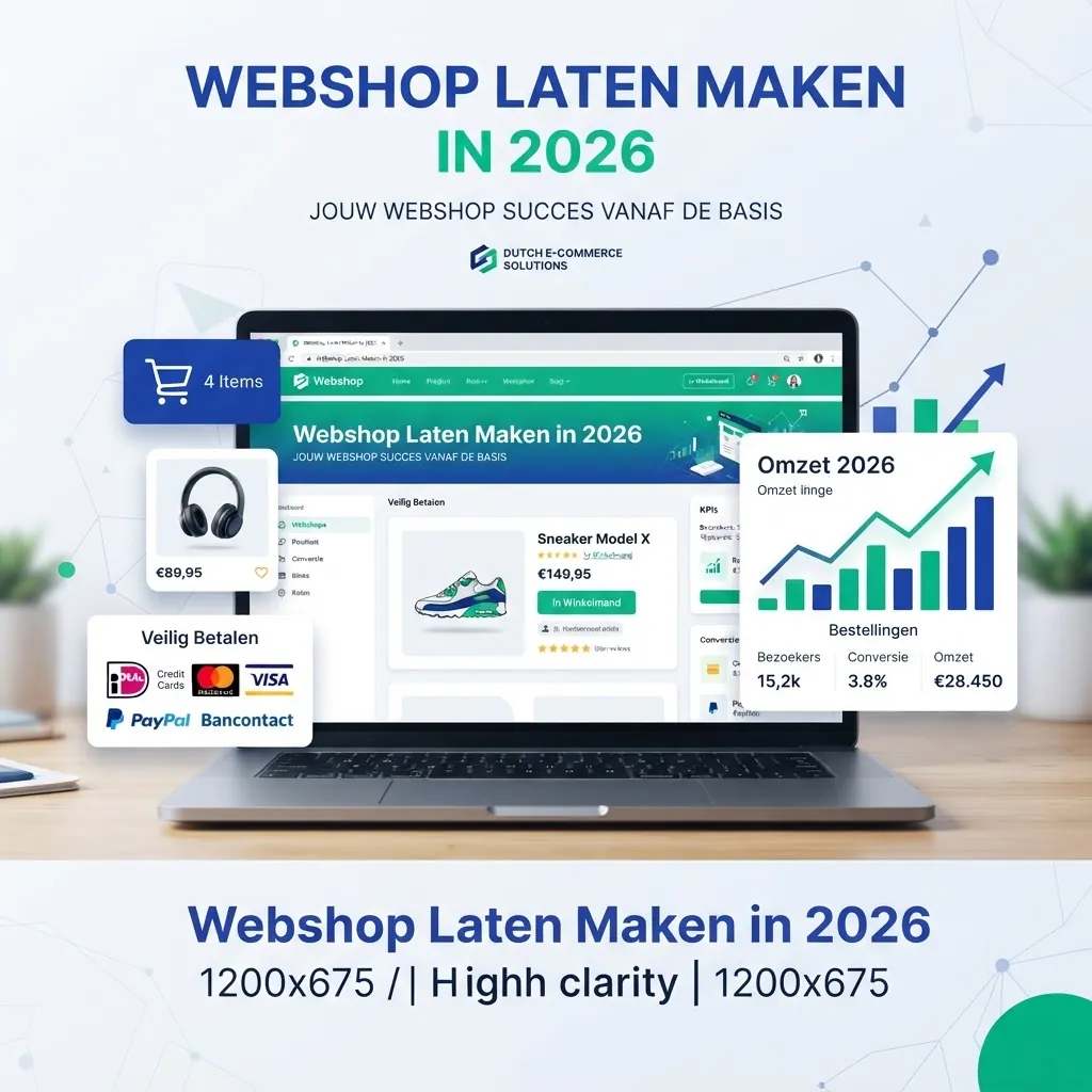 Webshop Laten Maken in 2026: Complete Gids voor E-commerce